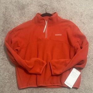 lululemon athletica Tumbled Fleece Half Zip Jacket